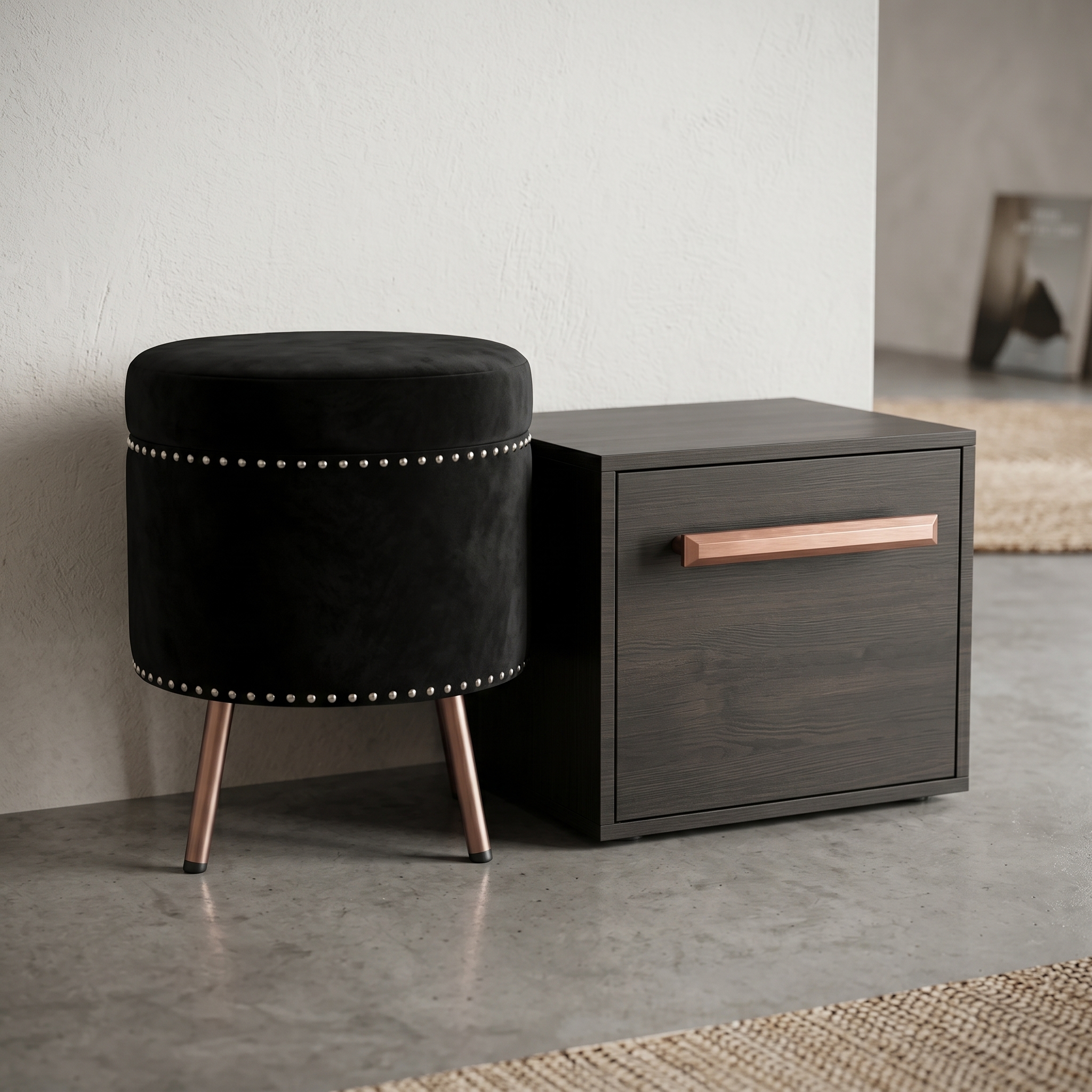 Nóżki meblowe aluminiowe szczotkowane — Furnial